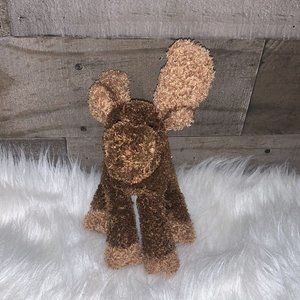 Douglas The Cuddle Toy MOOSE Plush Brown Stuffed Animal